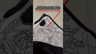 【世界最速】NIKE JORDAN DOUBLE ZERO "WHITE / BLACK" UNBOXING・DETAIL CHECK! #nike #jordan #doublezero