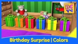 Birthday Surprise | Learn Colors for Kids with Fun Toys and Vehicles by Brain Candy TV