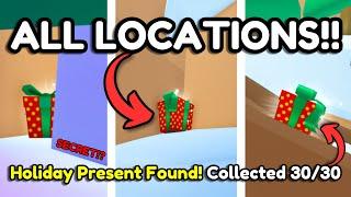 How To FIND ALL 30 PRESENT LOCATIONS in Pet Simulator 99!