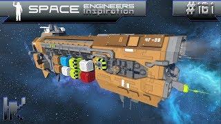 Space Engineers Inspiration - Episode 161: Dieselpunk Dreadnought, AST Whalrus, & Kona Star