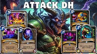 Lethal Turn 3 With This Aggro - Best Attack Demon Hunter to Climb Legend - Hearthstone 31.2