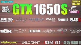 GTX 1650 Super : 21 Games Tested in late 2024 - can it run modern Games?