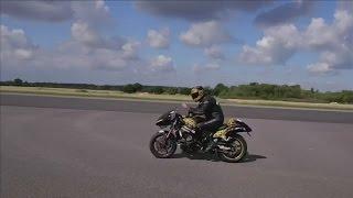 World motorcycle wheelie speed record broken