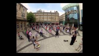 Flash Mob Dance Time Lapse