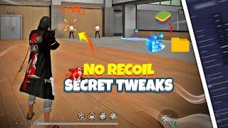 NO RECOIL SETTING : SECRET Headshot ( TWEAKS ) Revealed | Just APPLY This ️