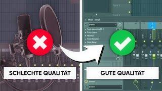 Schlechte Vocal Aufnahme verbessern - Vocal Mixing Tutorial in FL Studio