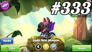 Dragon Mania Legends #333 : Dark-Tech Dragon has hatched