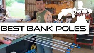 How to Make Fiberglass Bank Poles for Big Catfish - diddy poles limb lines