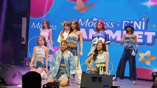 BINI performs 'Feel Good' live at Modess x BINI Fan Meet