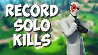 Record SOLO kills - Fortnite Romania