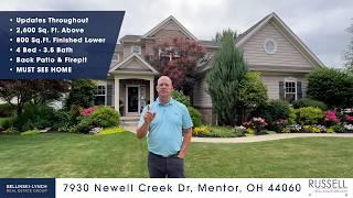 New Listing - Medina, Ohio! 7930 Newell Creek