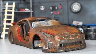 Nissan GT-R - Restoration Abandoned Model Car