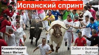 Бег с быками| Bull run | Комментирует Павел Митин