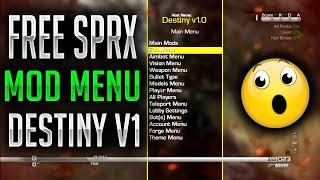  [GHOSTS/1.16] ᴺᴱᵂBEST FREE MOD MENU SPRX NON-HOST/HOST "DESTINY v1.0" + DOWNLOAD 