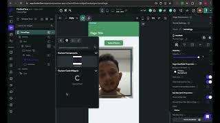 Create custom camera widget on Flutterflow | live preview camera