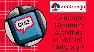 Create Grammar Activities Quickly