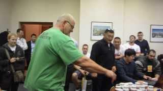 ODD E. HAUGEN weighs in at "Cup of Petr 1" MAS Wrestling 2nd stage World Cup.
