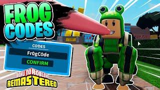 BOKU NO ROBLOX REMASTERED: FROG QUIRK CODES & GAMEPLAY [Early April 2020]