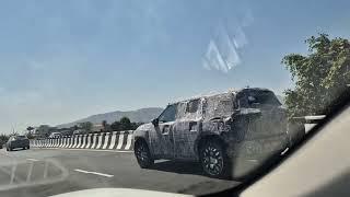 Chasing Tata Sierra test vehicle #tata