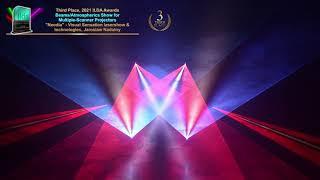 2021 ILDA Awards - 3rd, Multiple-Scanner - "Neodia", Visual Sensation lasershow & technologies