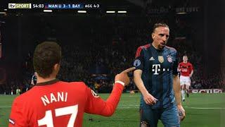 When Luis Nani showed no mercy to Ribery and Robben