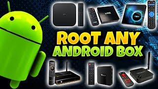 How to root ANY Android tv box 2023 - Easy process to unlock the full Android box Potential [EASY]