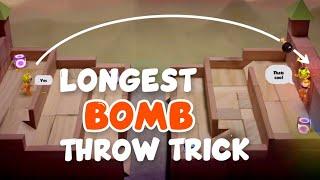 Longest bomb throw trick | BOMB squad life