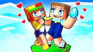 I Became a E-GIRL, And He Gave Me FREE STUFF on One Block in Minecraft!