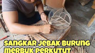 DIY. membuat sangkar jebak burung/ merbok perkutut.