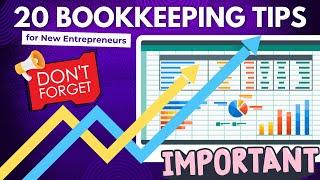 20 Bookkeeping Tips to Grow Your Business in 2025