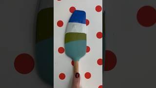 ASMR POLKA DOT PAINT PEELING! (no talking!) #asmr #satisfying #paintingshorts #shorts