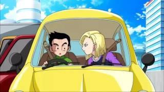 Krillin and 18 Stuck In Traffic (English Dub)