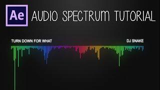 After Effects: Audio Spectrum Tutorial