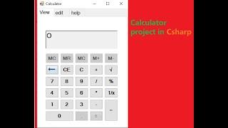 How to make a Calculator in window form C#-Part1(Urdu/hindi)