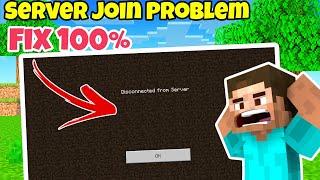 How To Fix Disconnected From Server In Mcpe 1.20 Update 100℅ Fix 