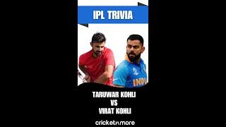 The Story Of Taruwar Kohli In IPL | IPL Trivia