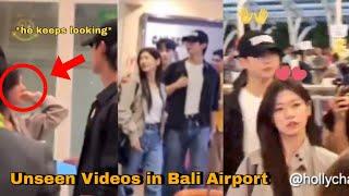 Unseen moments of Jung Hae In & Jung So Min In Bali, Suspicious Actions | Hae In being protected