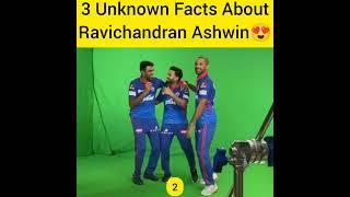 3 Unknown Facts About Ravichandran Ashwin ️#youtubeshorts #shorts #ravichandranashwin #cricketer