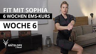 20 Min  Full Body EMS Tennis-Training I ANTELOPE x Sophia Bergner I Woche 6 I 6 Wochen EMS-Kurs