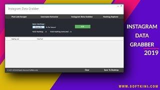 Instagram Data Grabber | Data Collection | Softkini Corporation