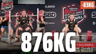 The COMEBACK of Taylor Atwood | 876KG Total | -83kg Class