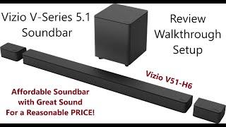 Vizio V-Series 5.1 Soundbar - Review - Walkthrough - Setup - Dec 2020