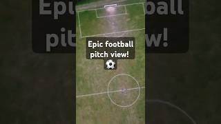 Epic football pitch view! #footballpitch #djimini3 #drone #dji #football #goal