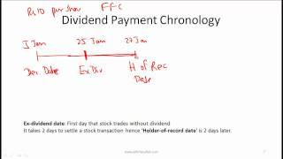 CFA Level I Dividends and Share Purchases Video Lecture by Mr. Arif Irfanullah