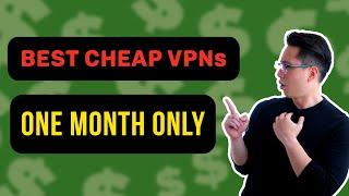 CHEAPEST VPN 2021 for ONE MONTH only  TOP 5 cheap VPNs