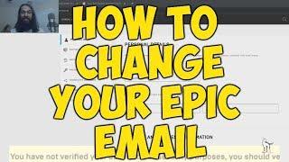 How To Change Your Epic Games/Fortnite Email