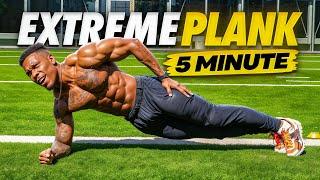 EXTREME 5 MINUTE PLANK WORKOUT (NO REST BREAKS)