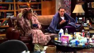 The Big Bang Theory - Penny and Sheldon are sick