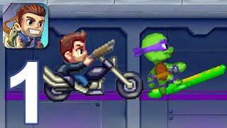 Jetpack Joyride - Gameplay Walkthrough Part 1 - Tutorial (iOS, Android)