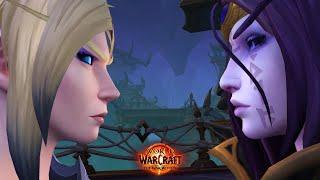 Alleria Rejects Xal'atath Cinematic - Azj-Kahet Story - War Within All Cutscenes